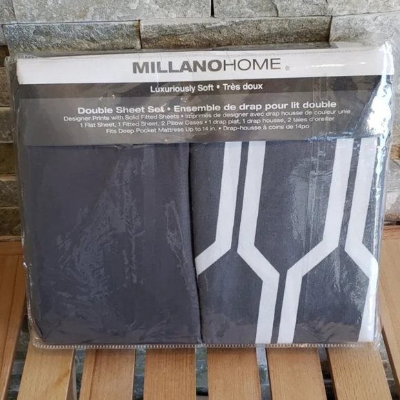 Millano Wilton 4-Piece Sheet Set - Picture 6 of 6